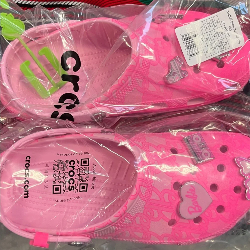Crocs Unisex Adult Barbie Classic Clogs - Picture 5 of 5